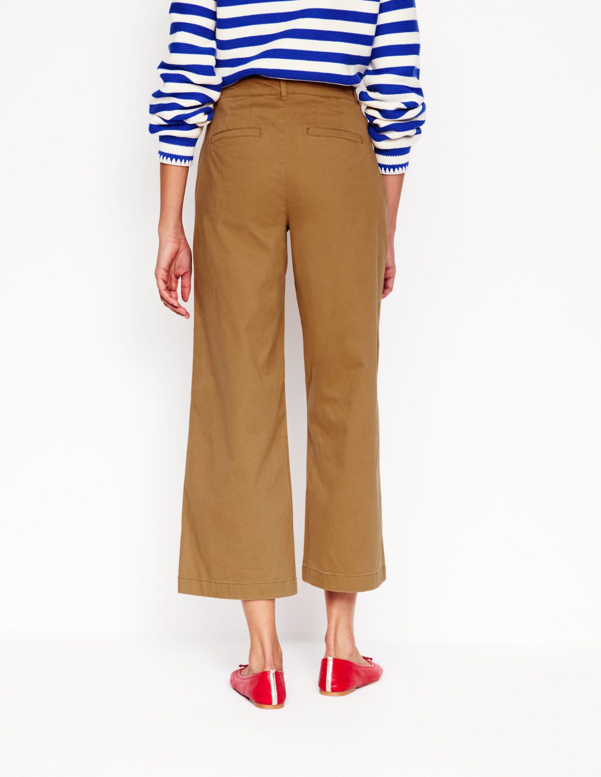 Barnsbury Crop Chino Pants-Hazelnut Brown - Image 3