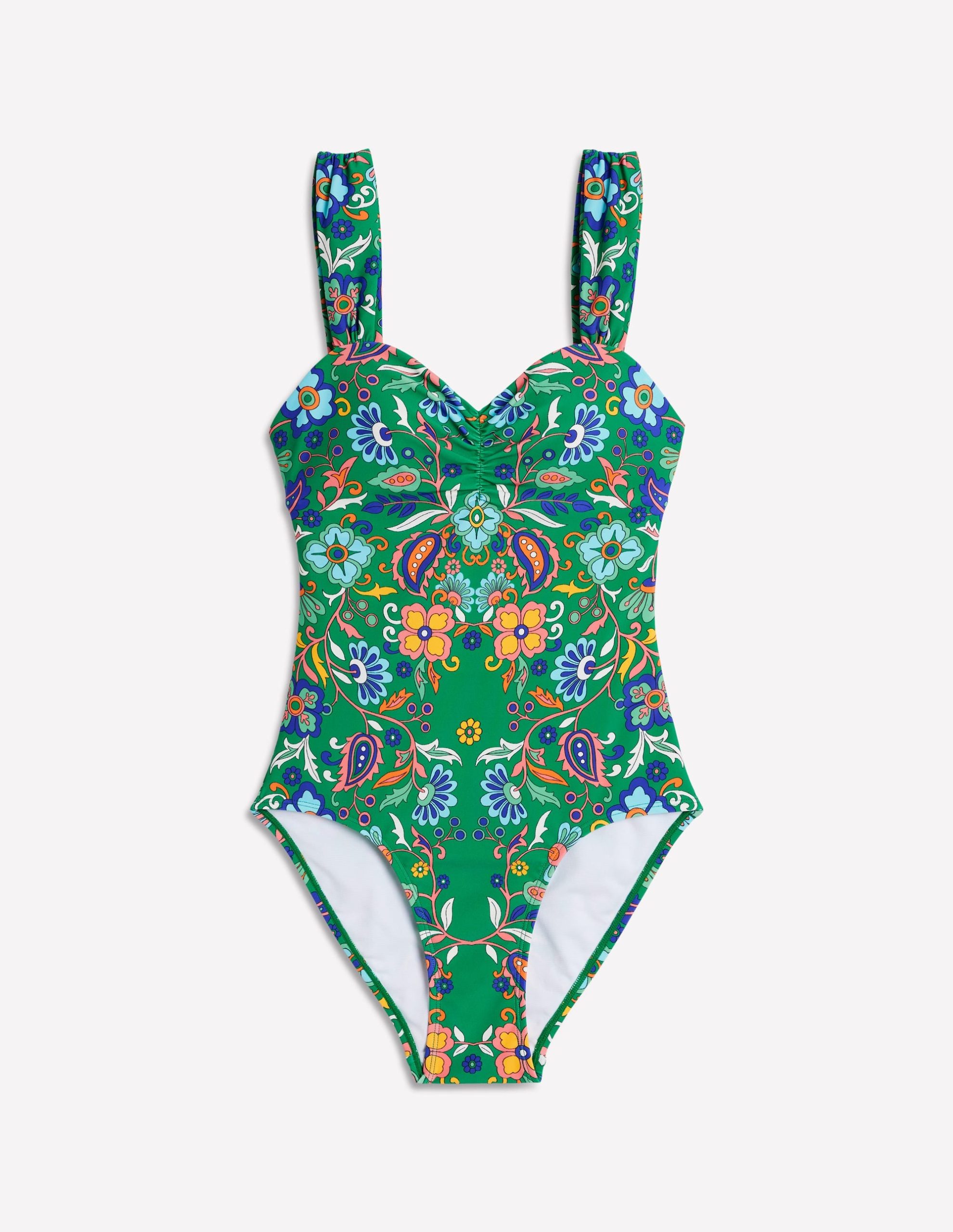 Sweetheart Swimsuit-Emerald. Oriental Paradise - Image 5