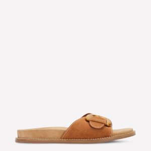Hardware Mule Sandal-Tan