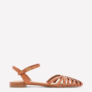 Multi Strap Pointed Sandals-Tan