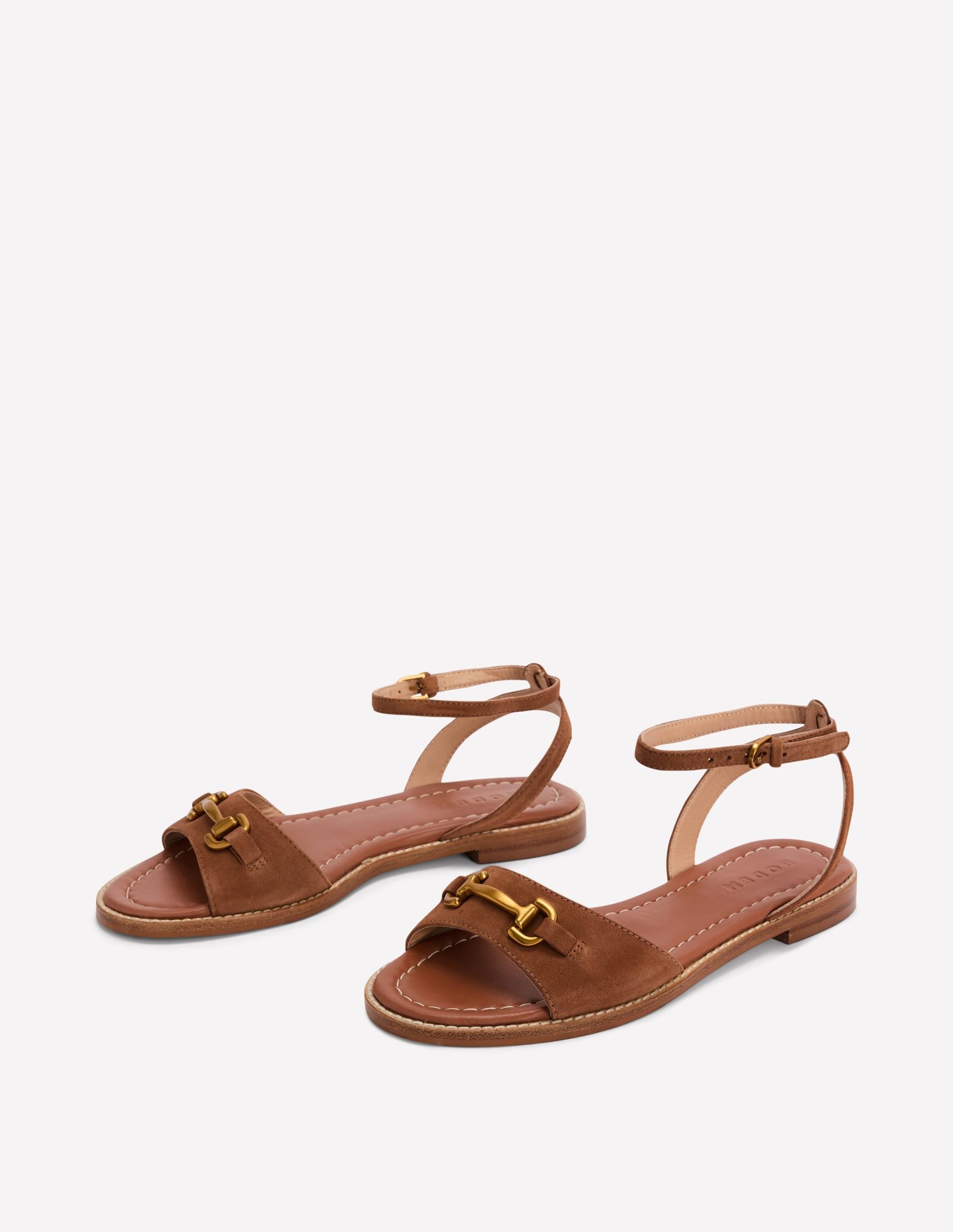 Iris Snaffle Flat Sandals-Ginger Snap - Image 3