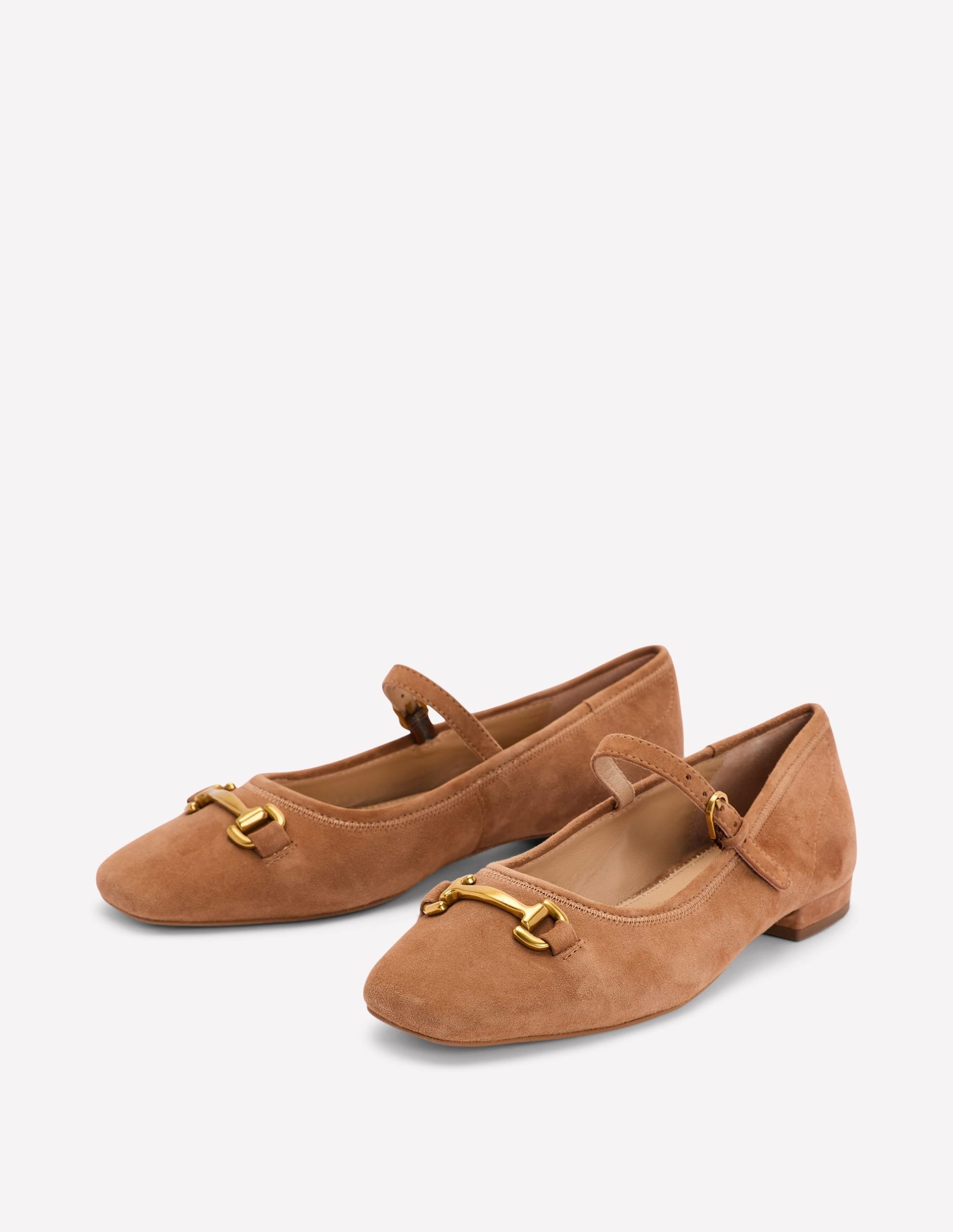 Iris Snaffle Mary Jane Flats-Ginger Snap - Image 2