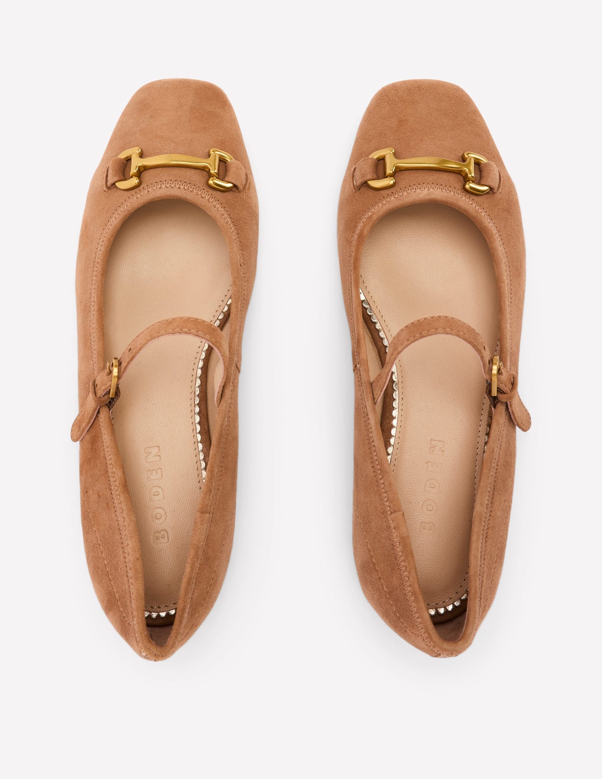 Iris Snaffle Mary Jane Flats-Ginger Snap - Image 4