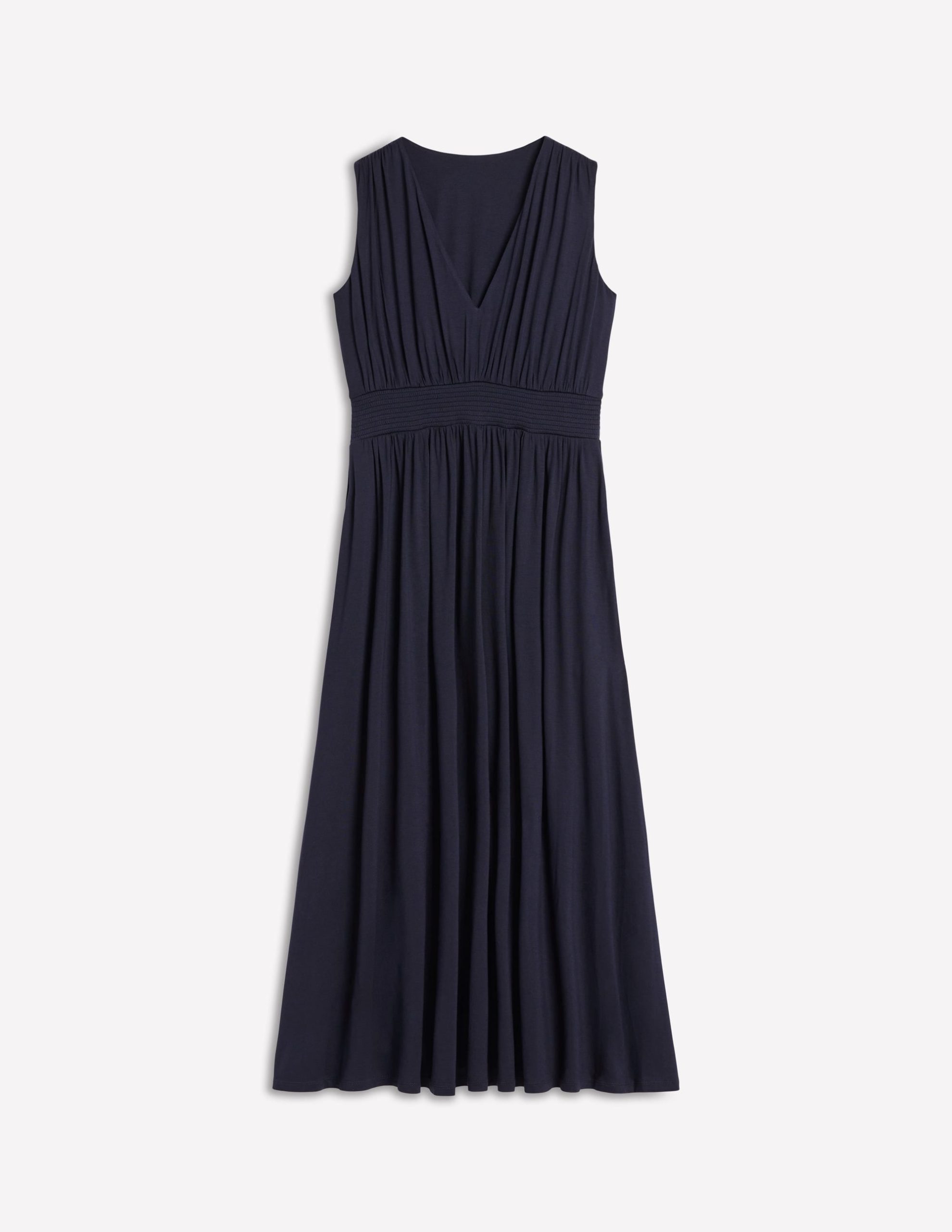 Paloma Jersey Maxi Dress-Navy - Image 5