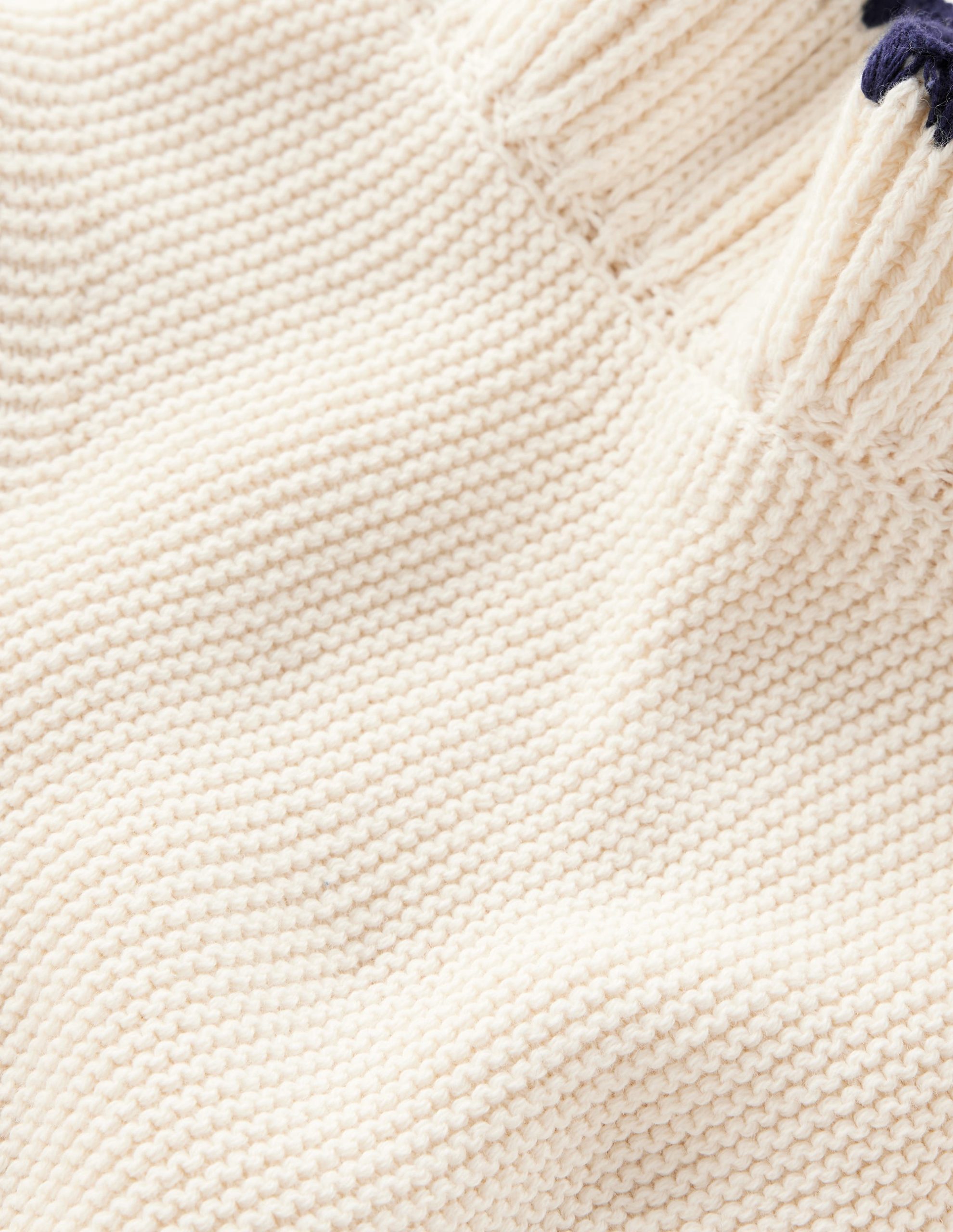 Lena Stitch Detail Vest-Warm Ivory - Image 9