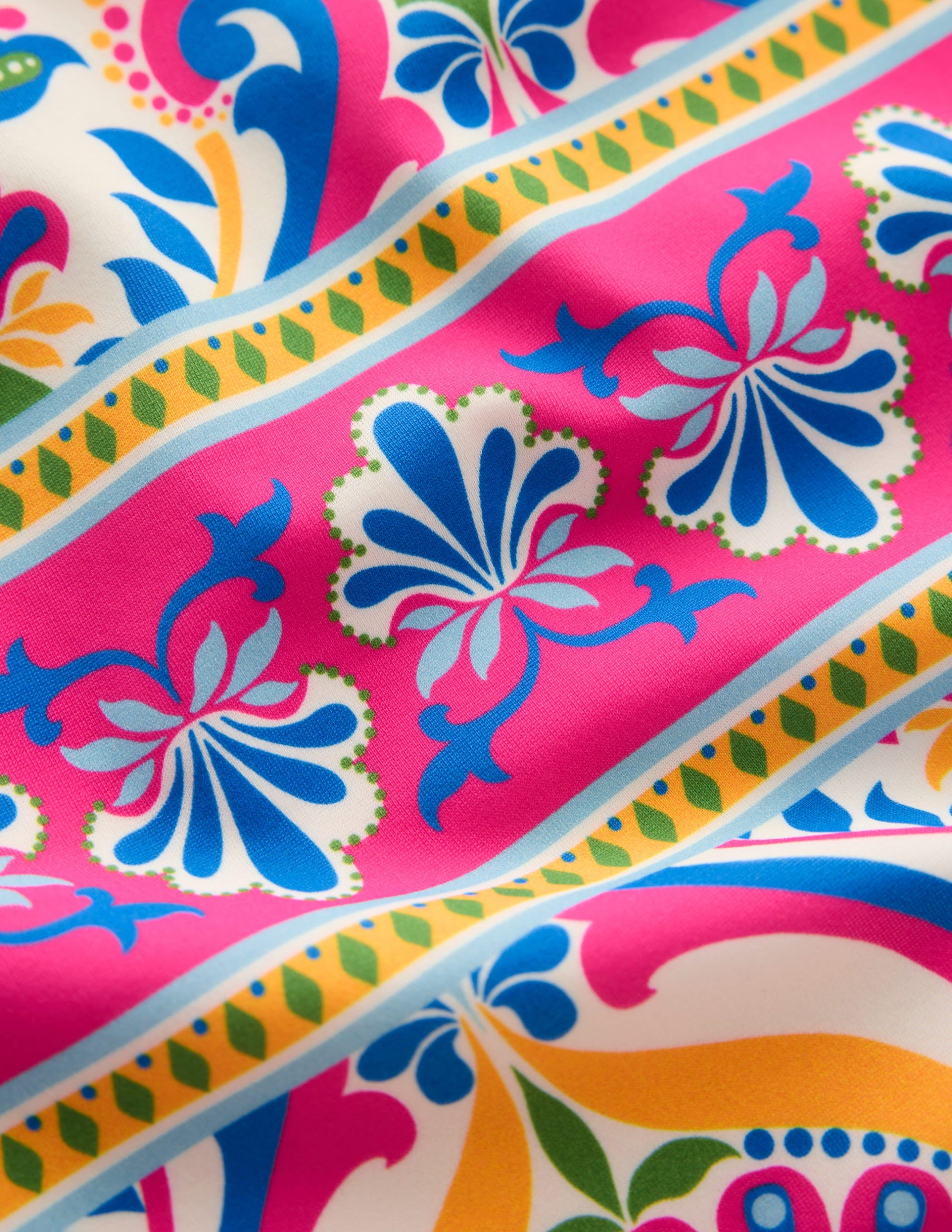 Paros Bandeau Swimsuit-Multi. Ornamental Floral - Image 9