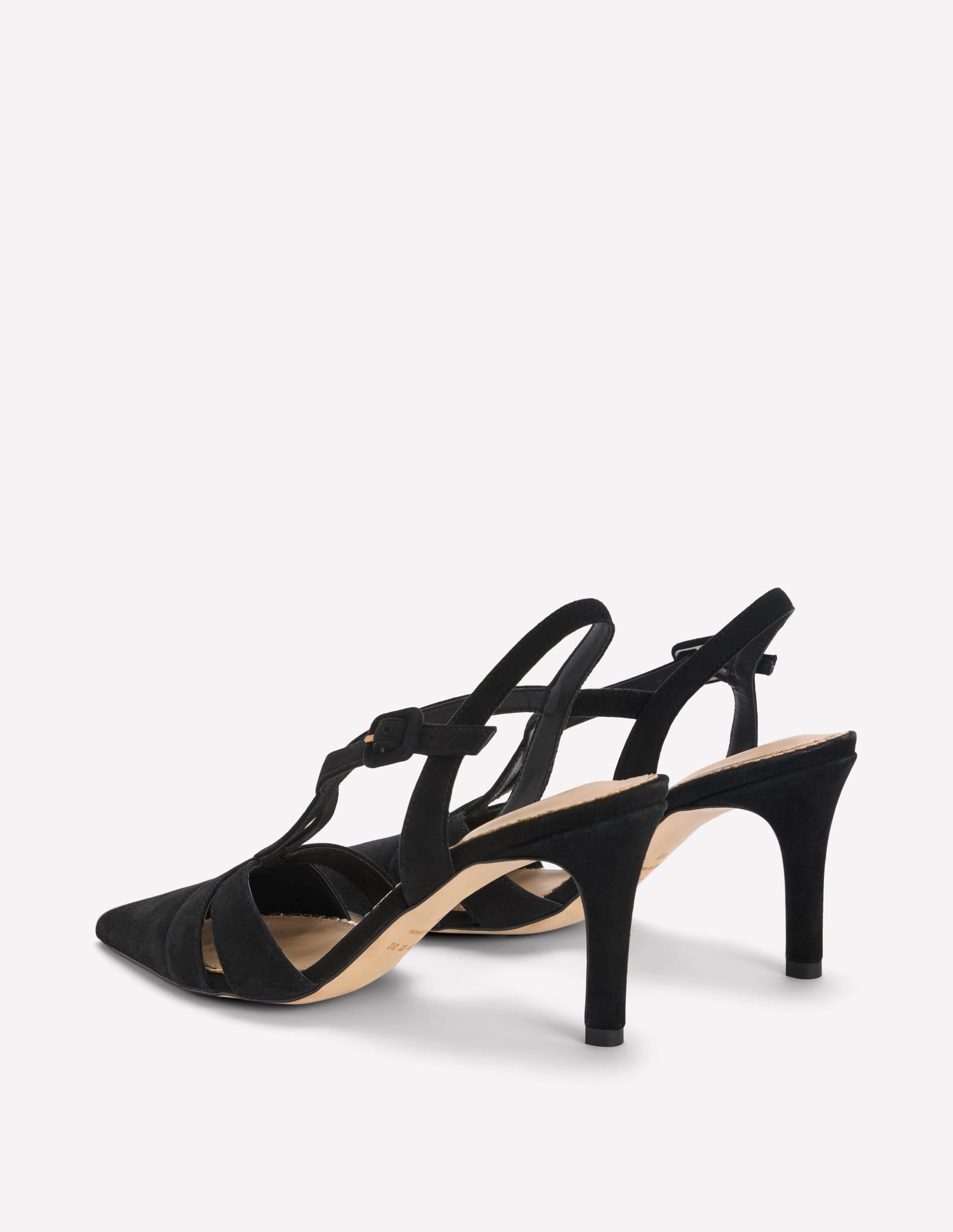 Point Interlocked Heels-Black - Image 6