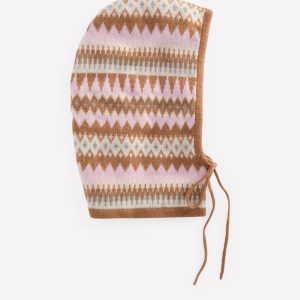 Knitted Hood-Soft Pink