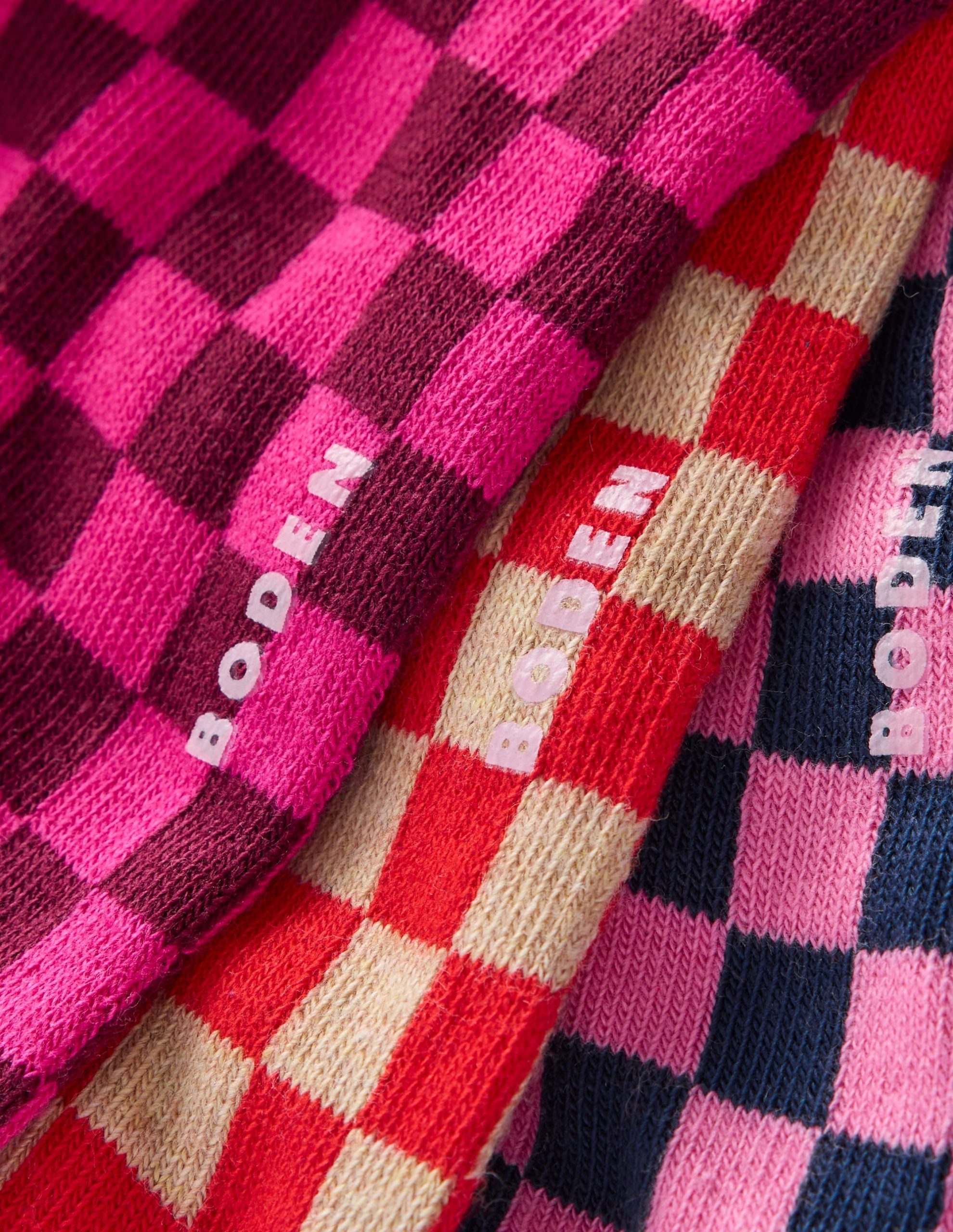 Checkerboard Socks-Multi - Image 2