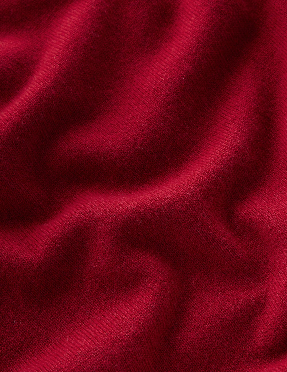 Eva Cashmere Vest-Red Liquorice - Image 6