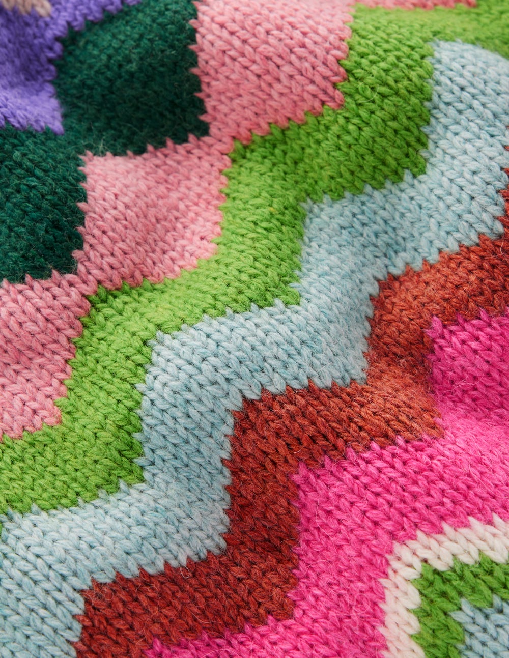 Eleanor Fair Isle Vest-Pink Heritage Fair Isle - Image 9