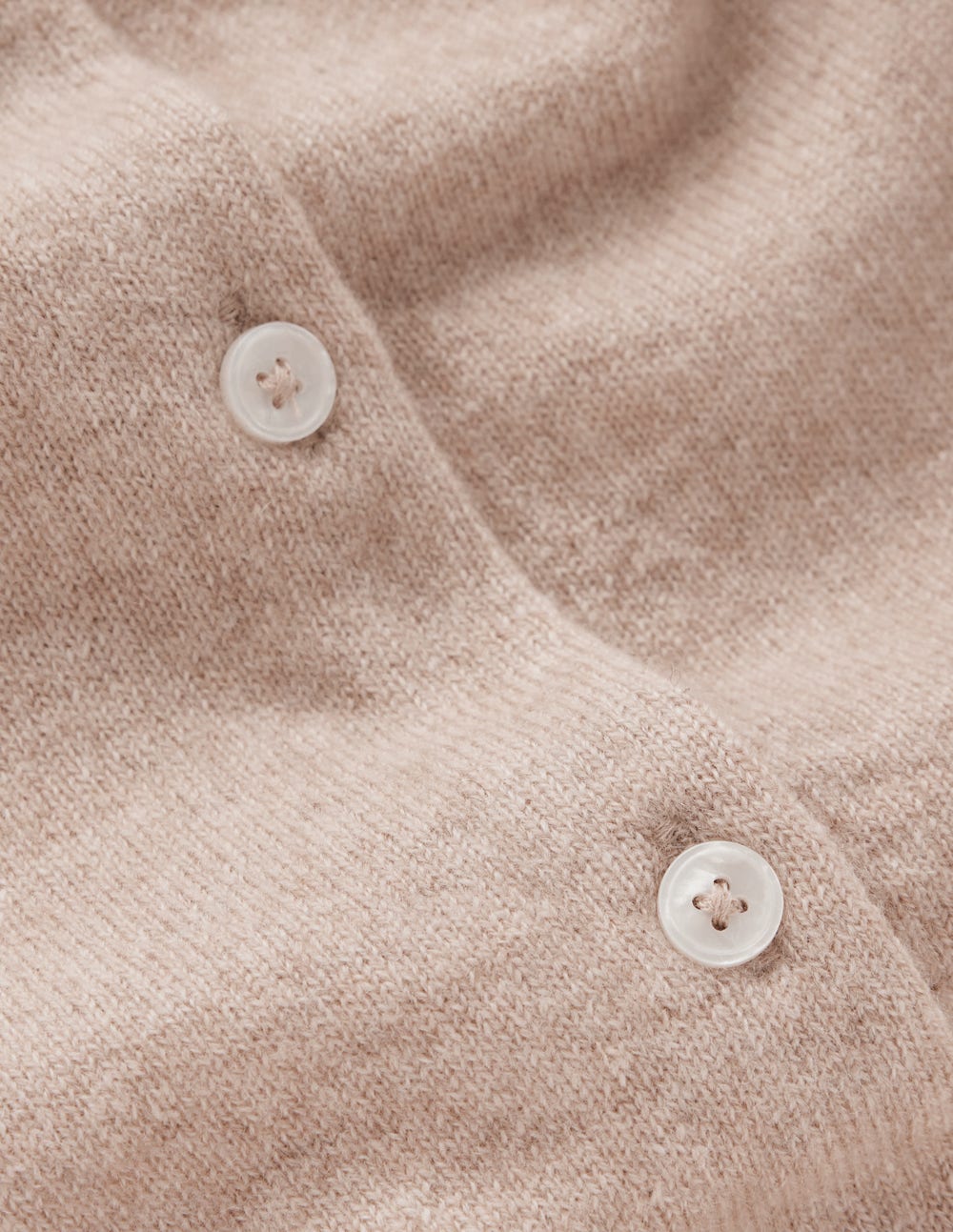 Eva Cashmere Cropped Cardigan-Chinchilla Melange - Image 6