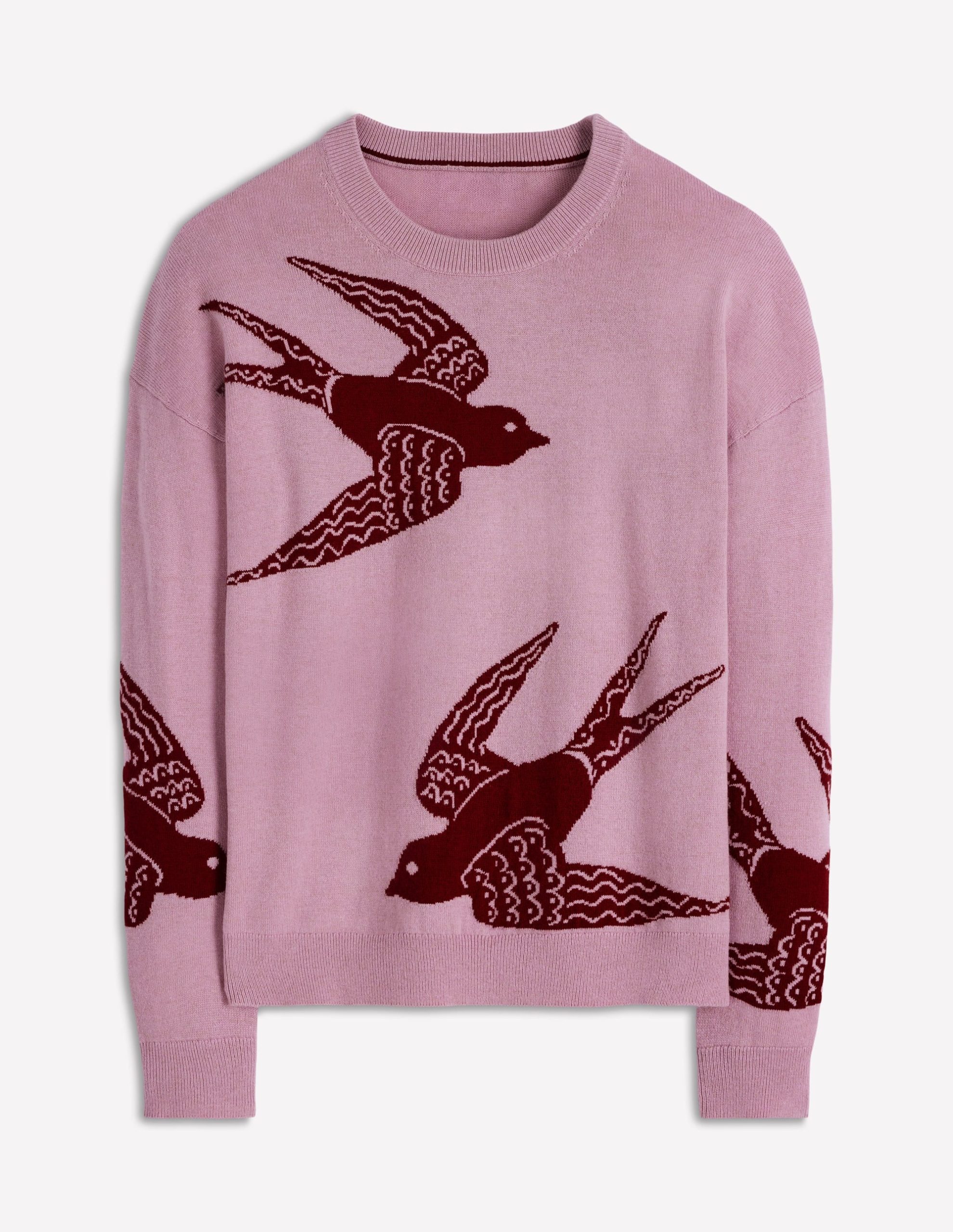 Natasha Novelty Sweater-Swooping Swallow - Image 5