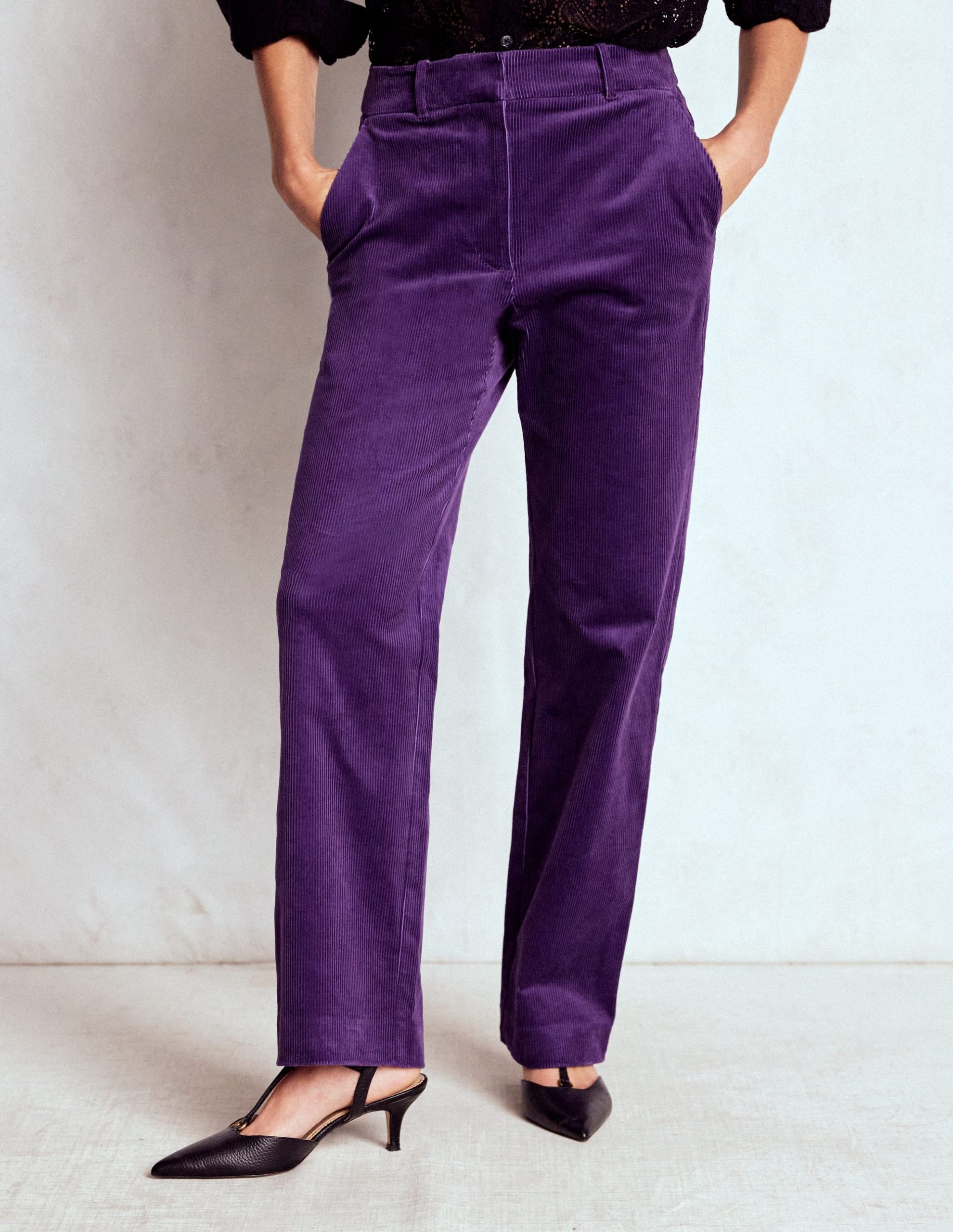 Canonbury Cord Pants-Mystical Purple - Image 4