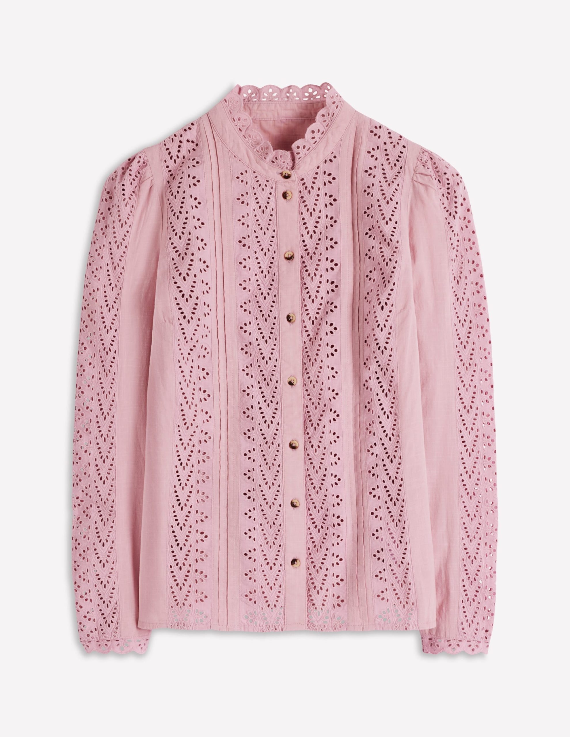 Savannah Broderie Top-Iris Pink - Image 6