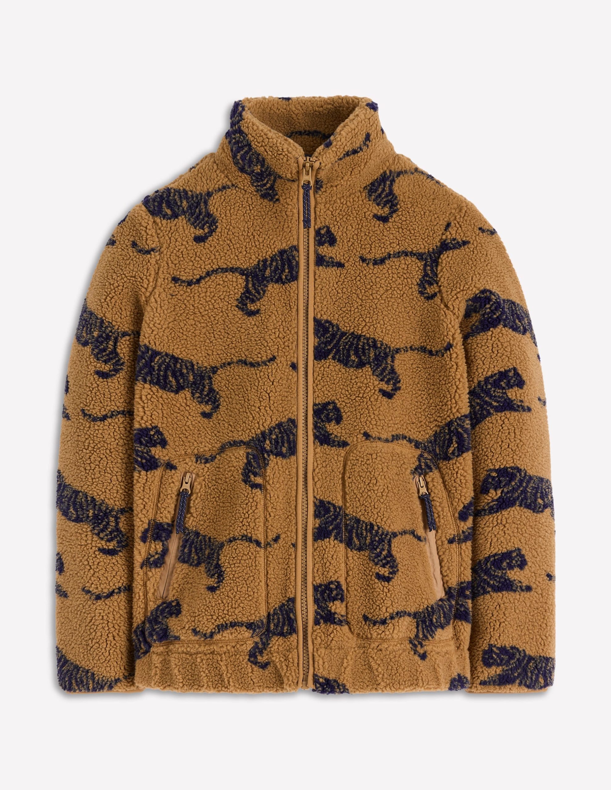 Westminster Borg Jacket-Hazelnut Brown. Leaping Tiger - Image 5