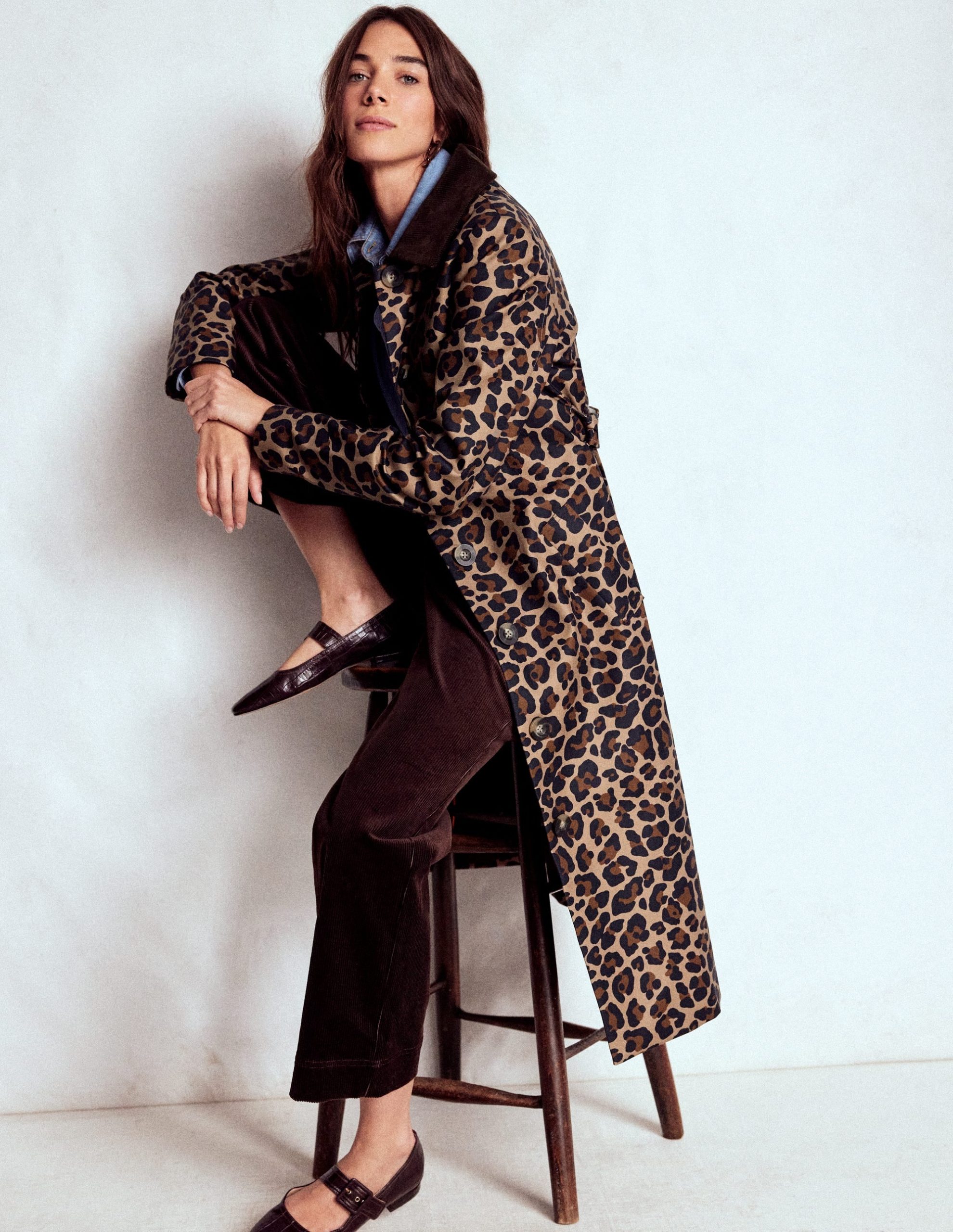 Lancaster Belted Mac-Leopard - Image 4