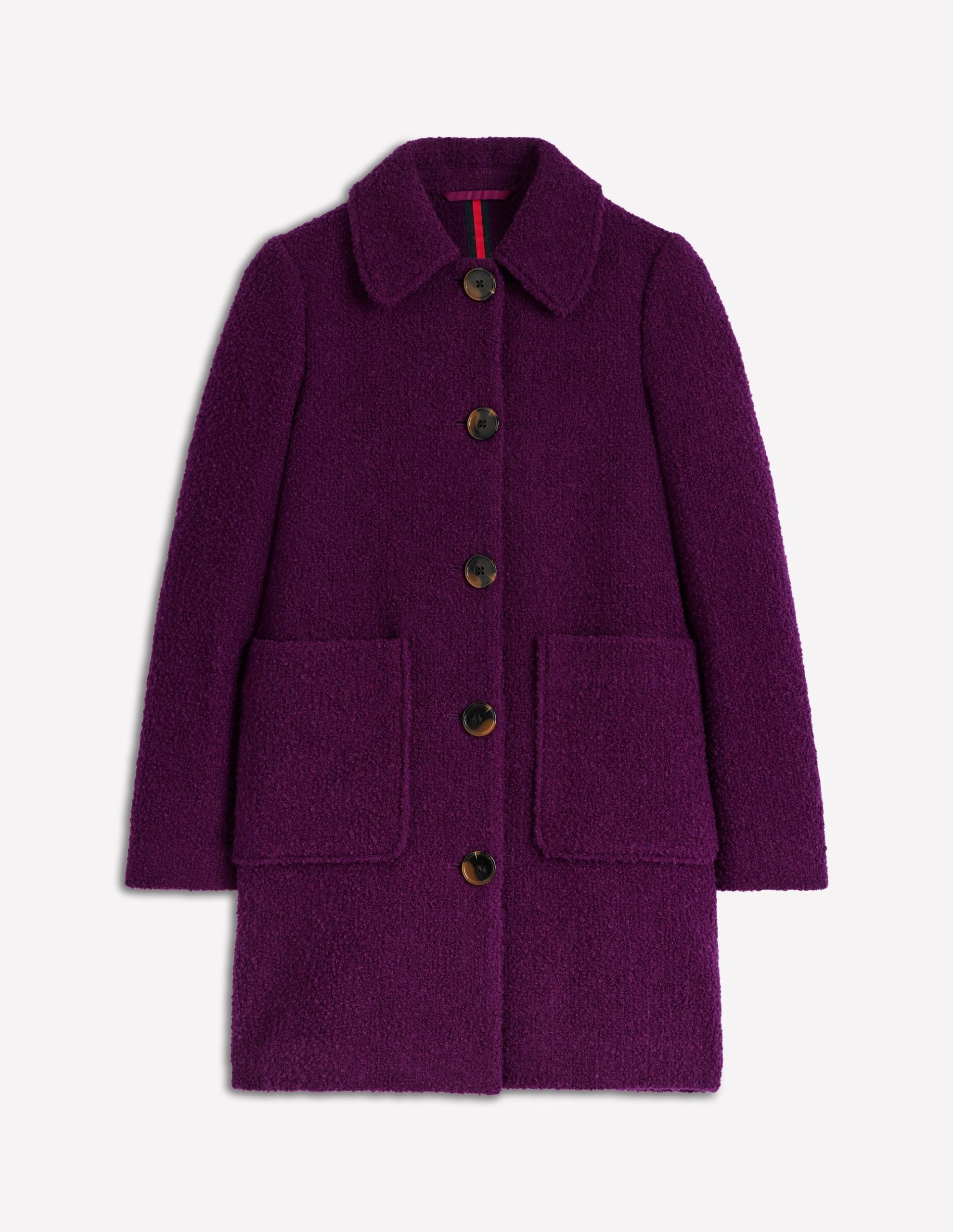 Carlisle Wool Coat-Plum Jam - Image 5