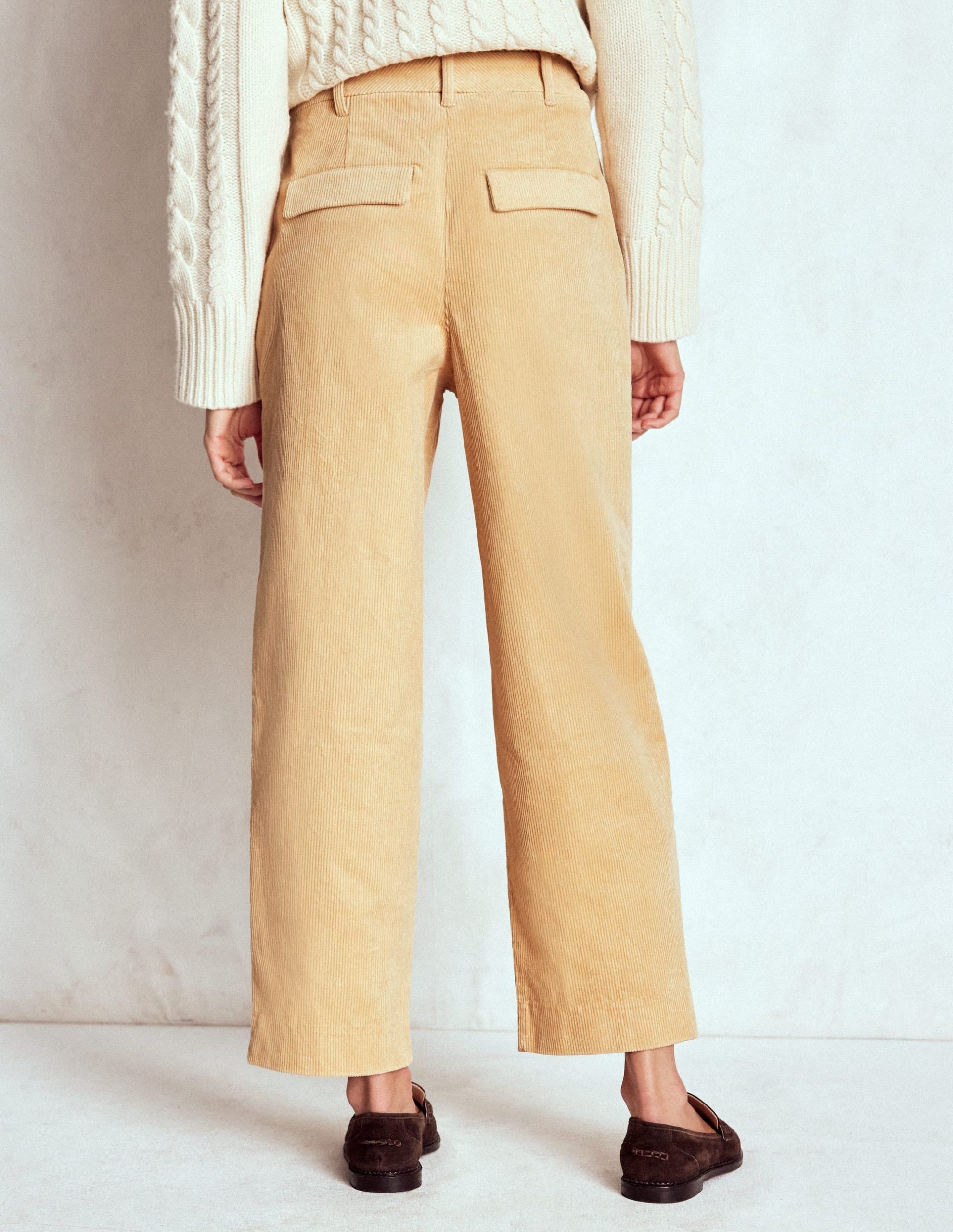 Bloomsbury Cord Pants-Stone - Image 3